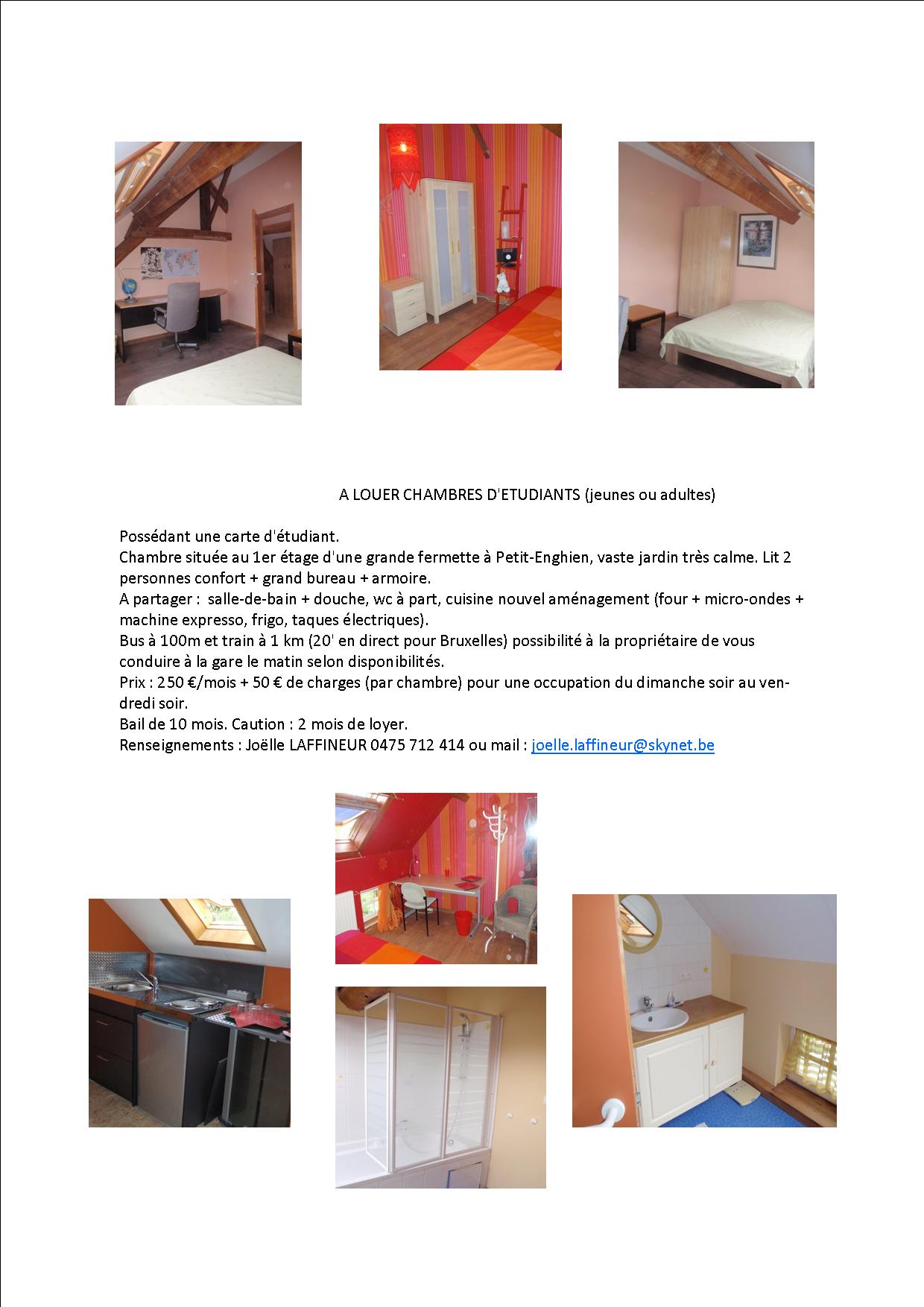 annonces kot laffineur